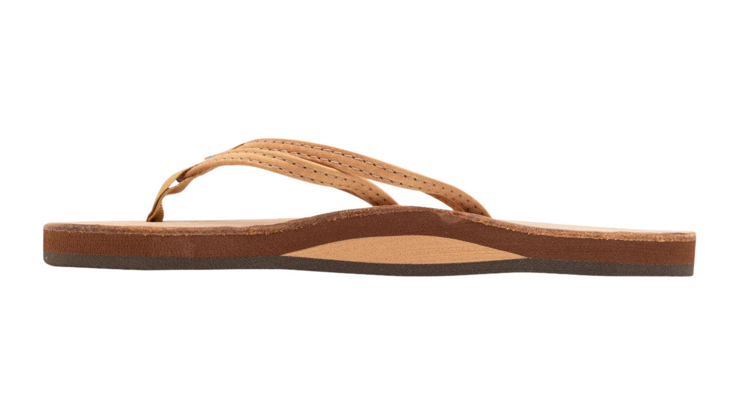 Rainbow Women's Sandpiper Luxury Leather Single Layer Sandal