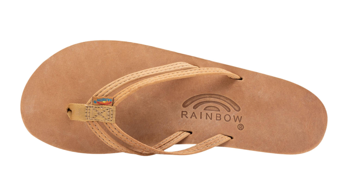 Rainbow Women's Sandpiper Luxury Leather Single Layer Sandal