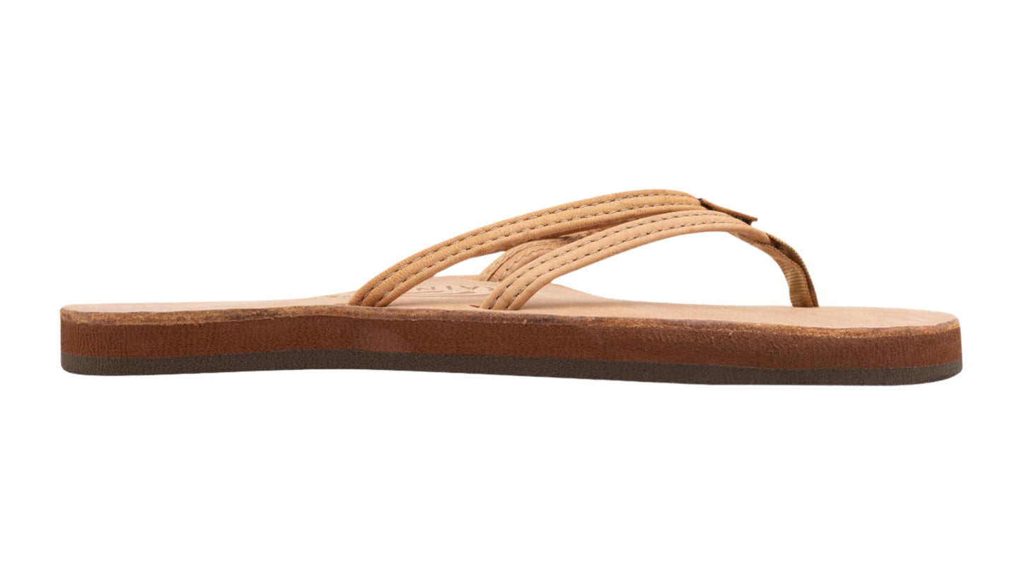 Rainbow Women's Sandpiper Luxury Leather Single Layer Sandal