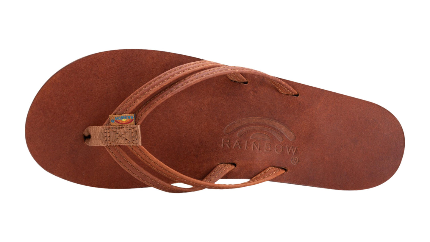 Rainbow Women's Sandpiper Luxury Leather Single Layer Sandal