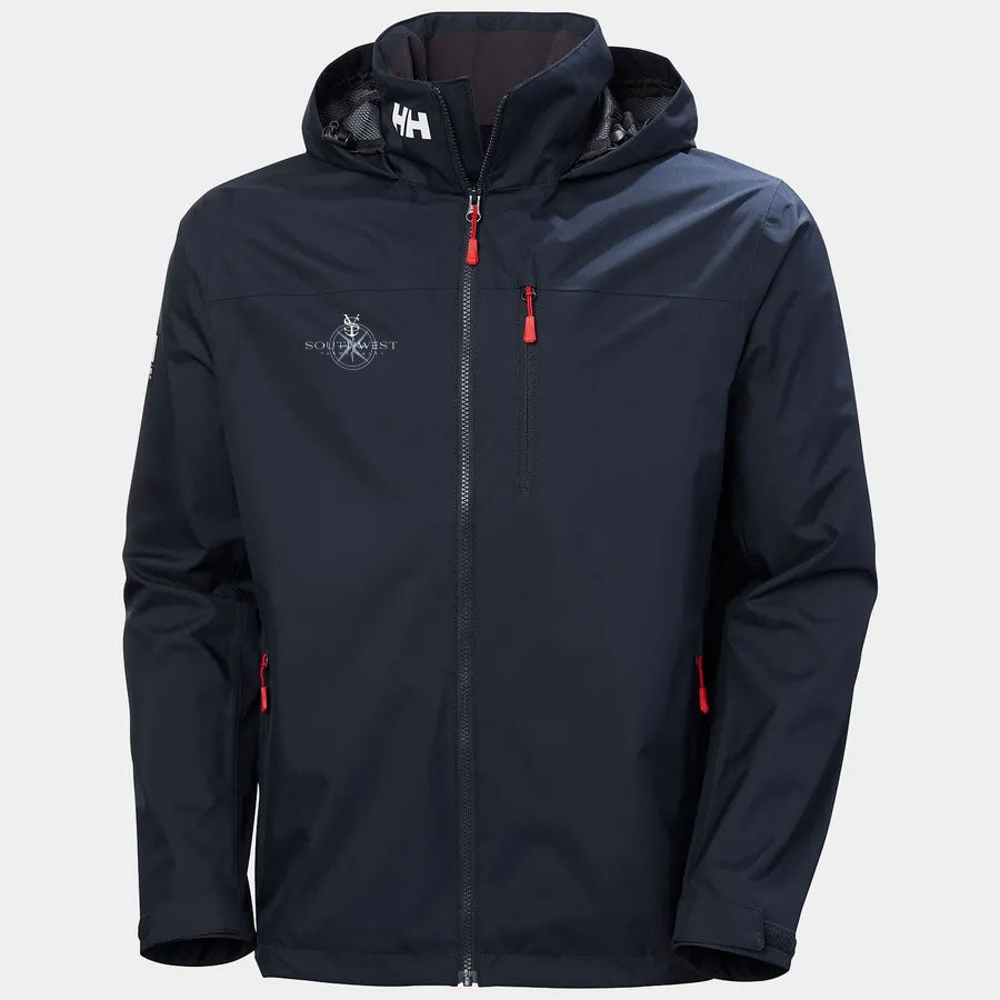 Helly Hansen Southwest Yacht Sales Men's Crew Hooded Jacket 2.0 Navy