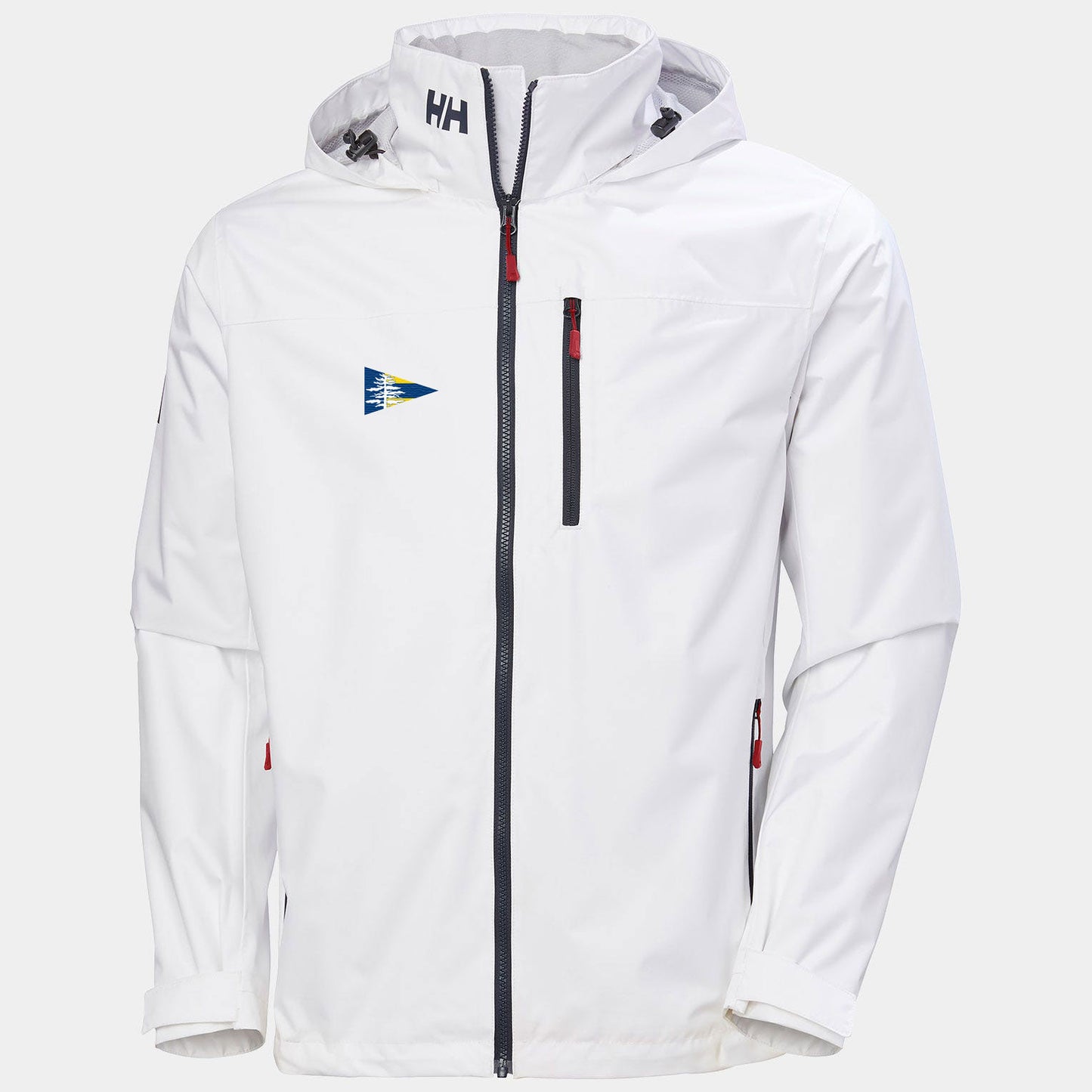Helly Hansen Sanford Sailing Team Men's Crew Hooded Jacket 2.0 White
