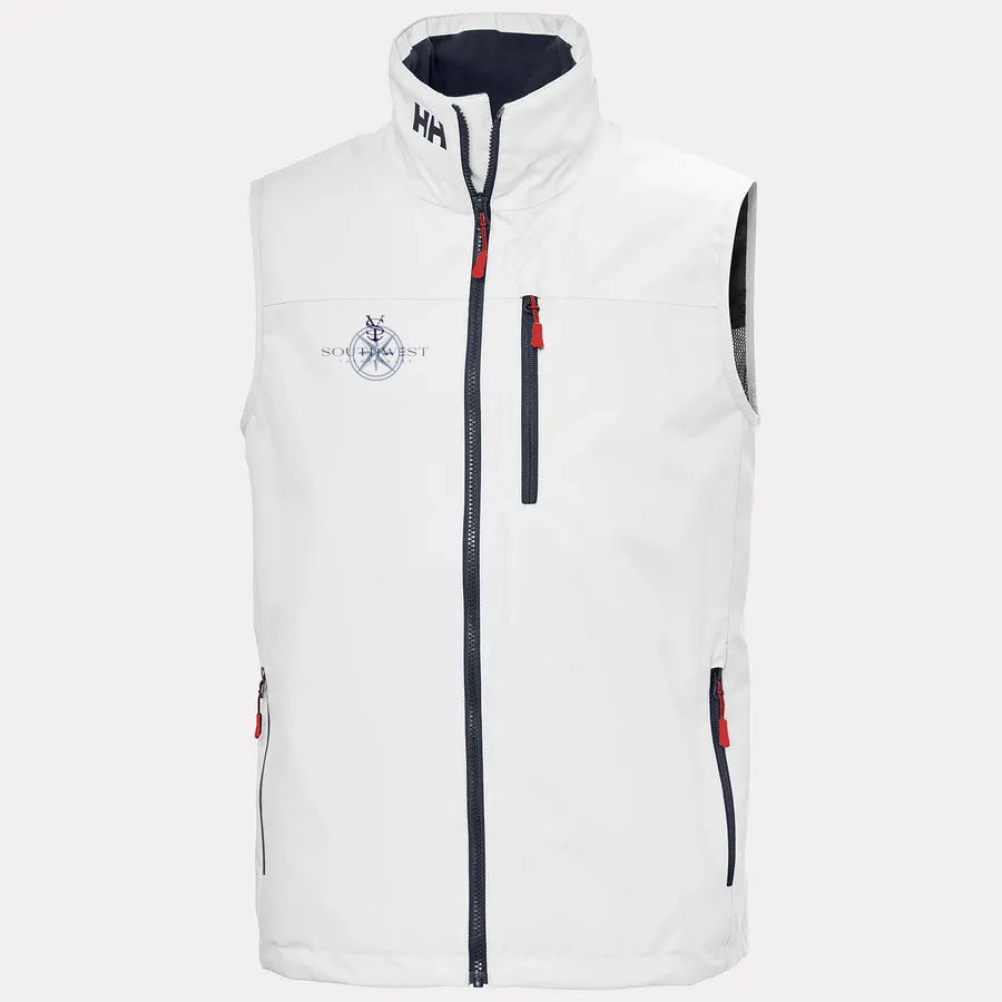 Helly Hansen Southwest Yacht Sales Men's Crew Vest 2.0 White