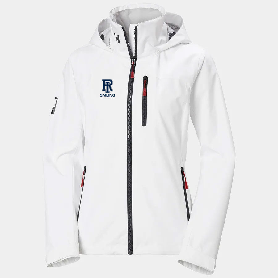 Helly Hansen Rhode Island Sailing Team Women's Crew Hooded Jacket 2.0 White