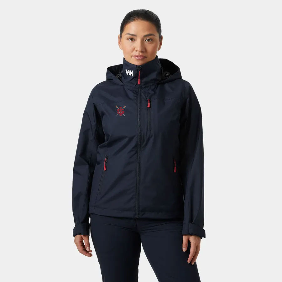 Helly Hansen St. Ignatius Rowing Team Women's Crew Hooded Jacket Navy