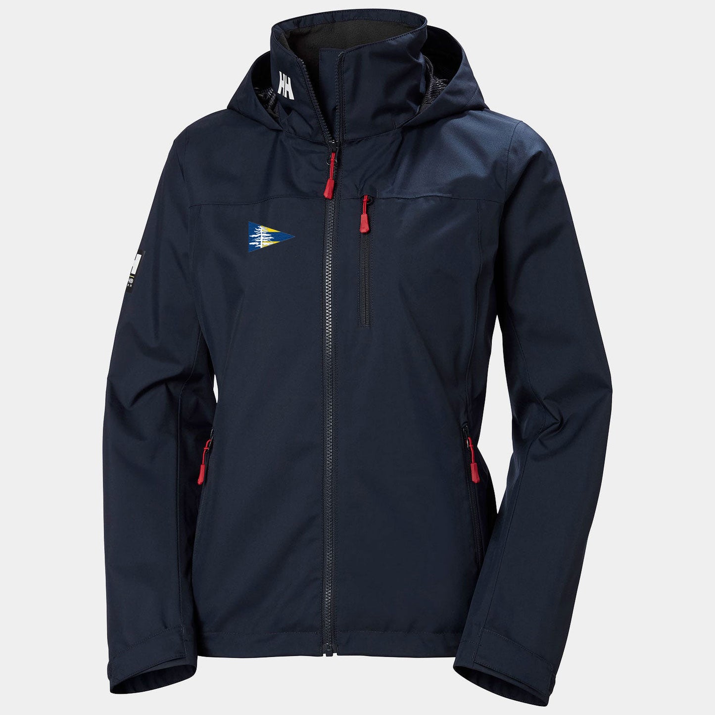 Helly Hansen Sanford Sailing Team Women's Crew Hooded Jacket Navy