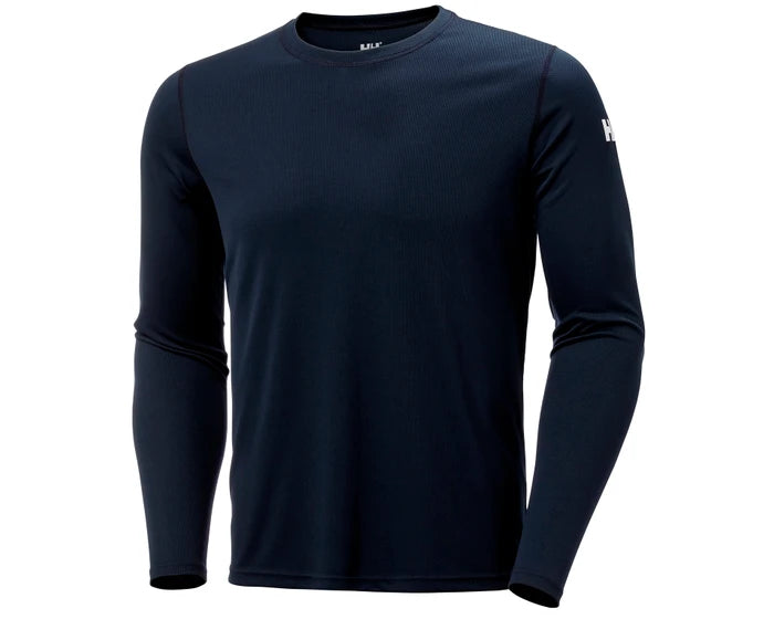 Helly Hansen Men's Tech Crew Long Sleeve Shirt Navy