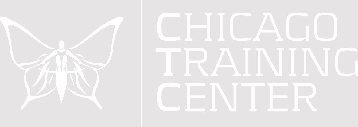 Chicago Training Center Embroidery Charge White