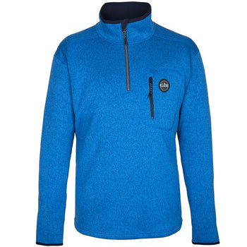 Gill Men's Knit Fleece 1/4 Zip Blue