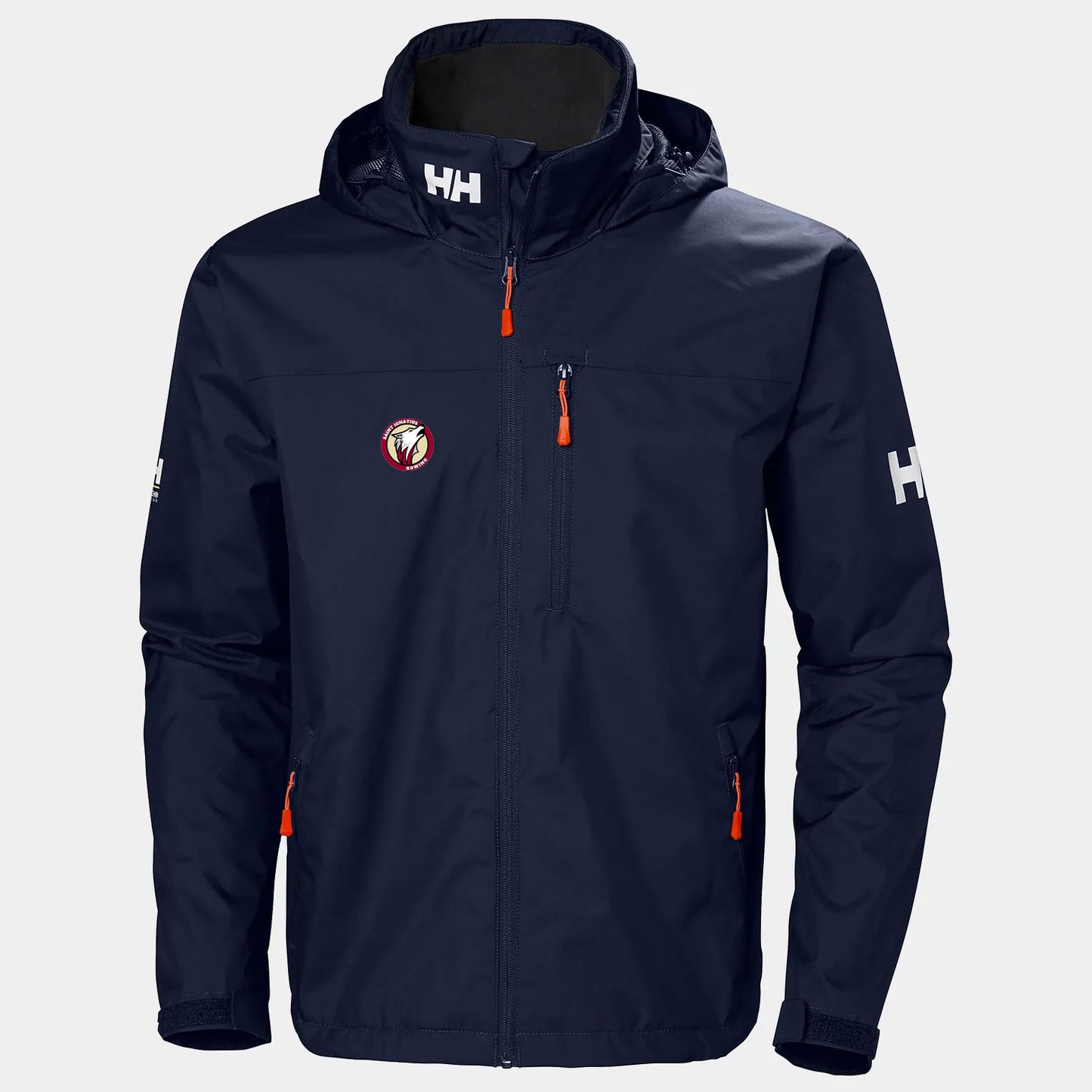 Helly Hansen St. Ignatius Rowing Team Men's Crew Hooded Jacket 2.0 Navy