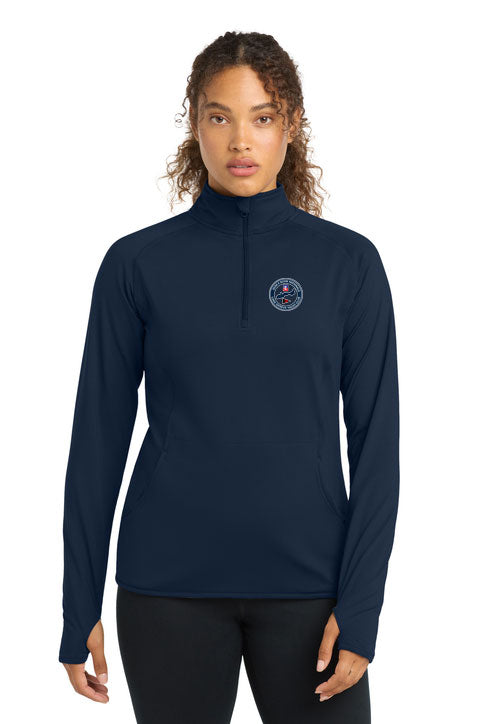 E Scow Nationals Women's Stretch 1/4-Zip Pullover