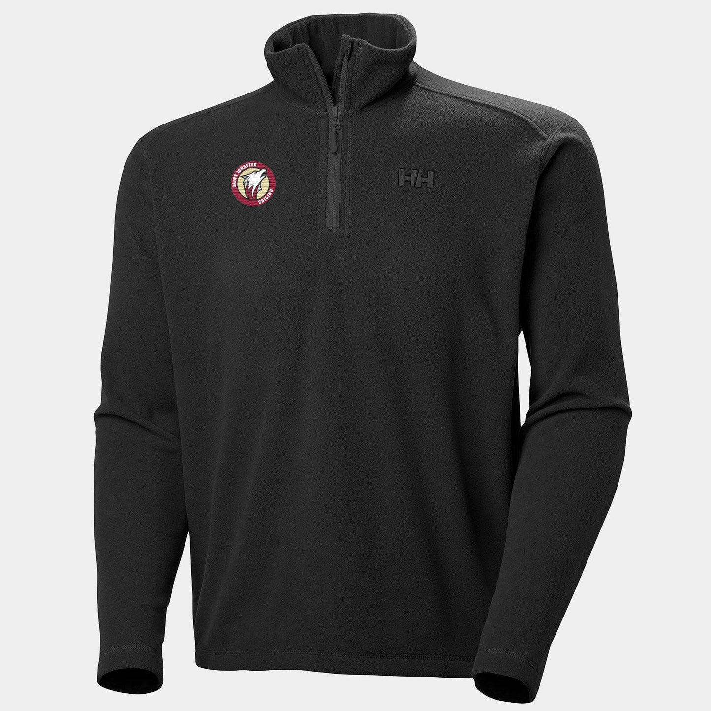 Helly Hansen St. Ignatius Sailing Team Men's Daybreaker 1/2 Zip Fleece Pullover Black