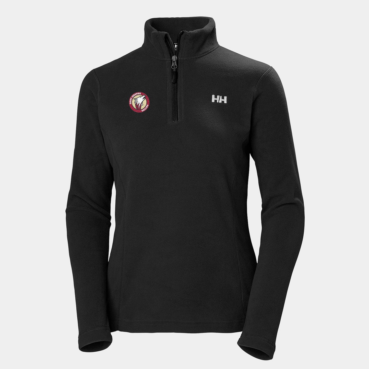 Helly Hansen St. Ignatius Sailing Team Women's Daybreaker 1/2 Zip Fleece Pullover Black