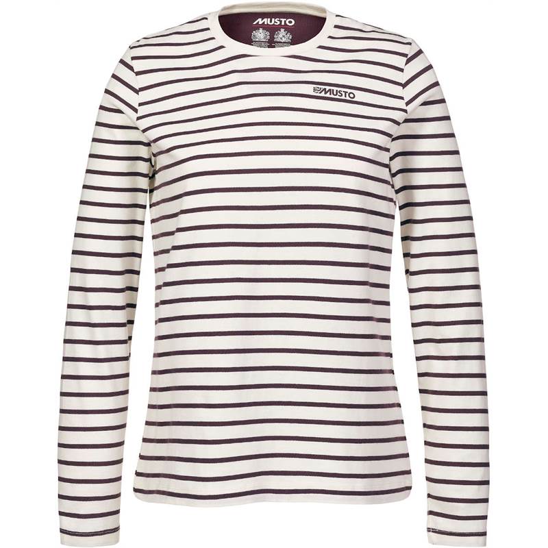 Musto Women's Marina Stripe LS Tee