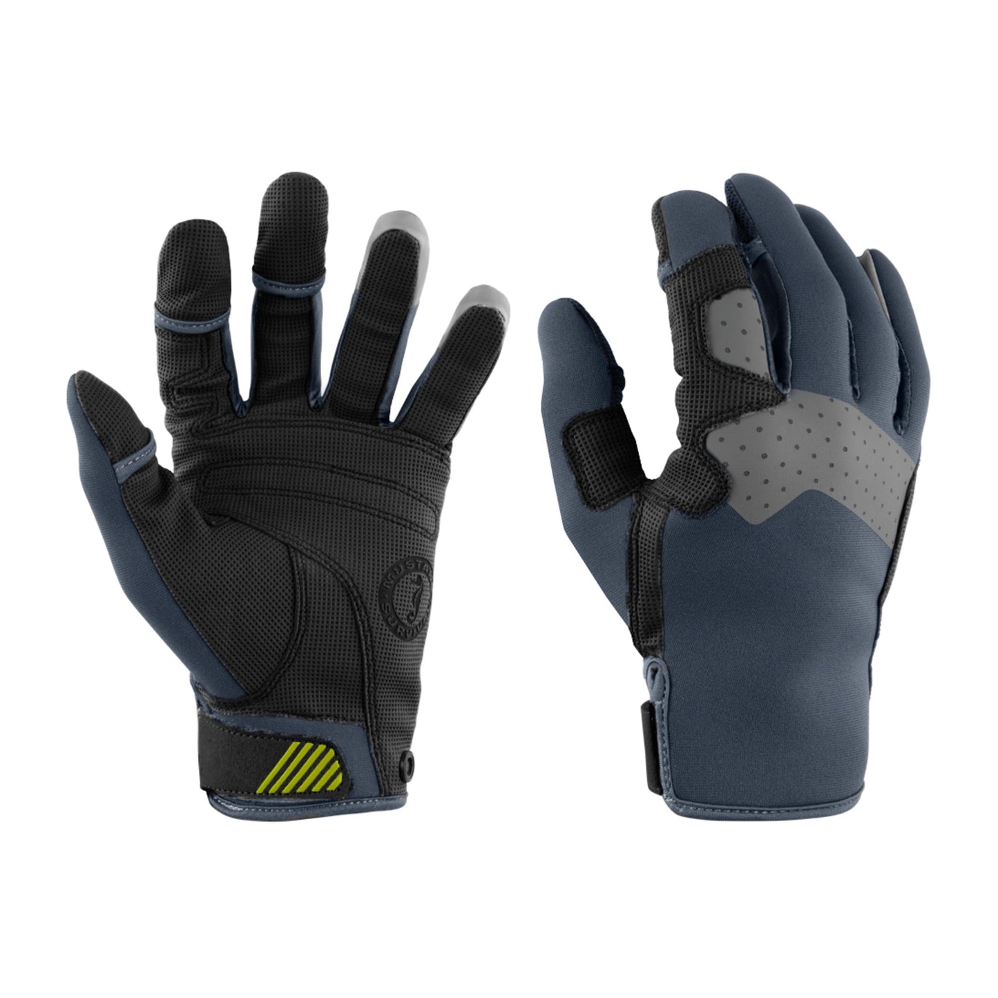 Mustang Traction Closed Finger Gloves Grey