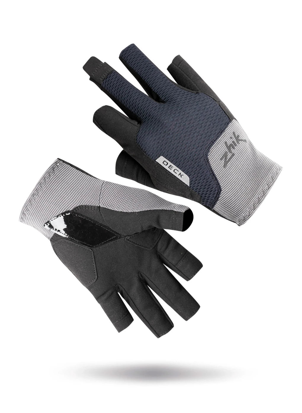 Zhik Deck Half Finger Gloves Gray