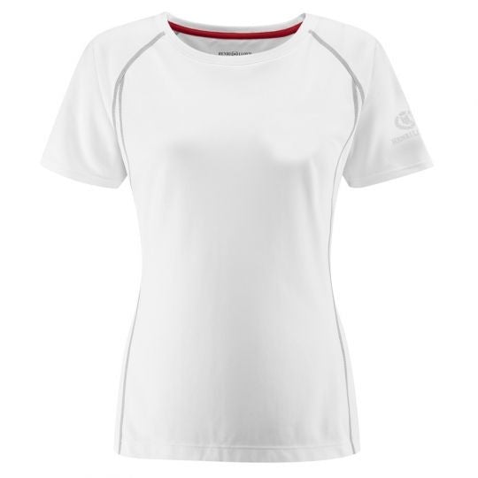 Henri Lloyd Women's Fast Dri Silver Tee White