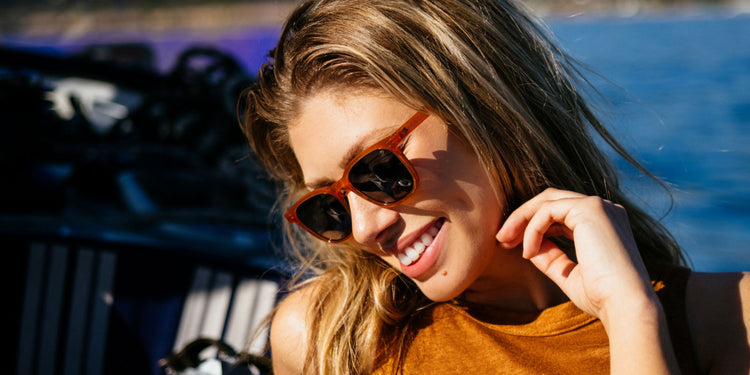 Kaenon Morro Polarized Sunglasses Caramel