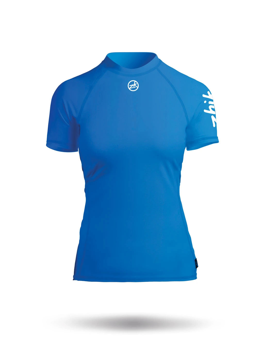 Zhik Women's Short Sleeve Spandex Top Blue