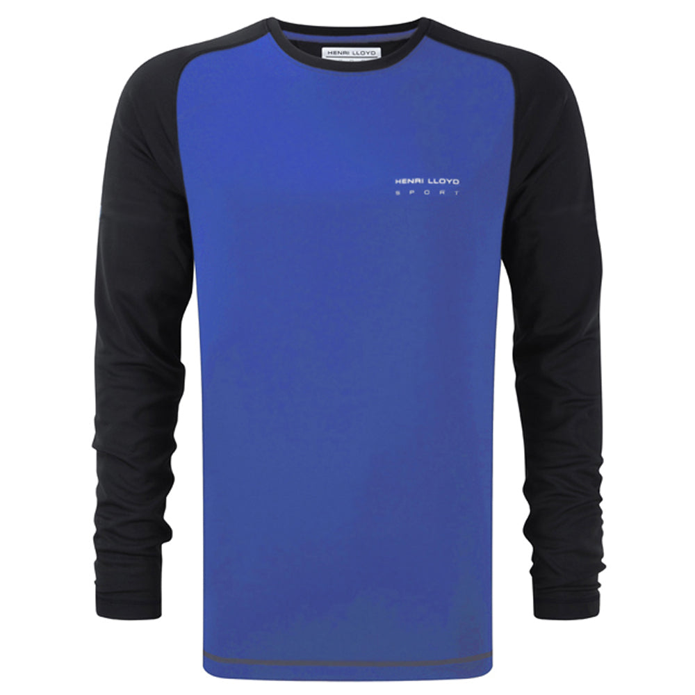 Henri Lloyd Men's Active Dri Long Sleeve T-Shirt Blue
