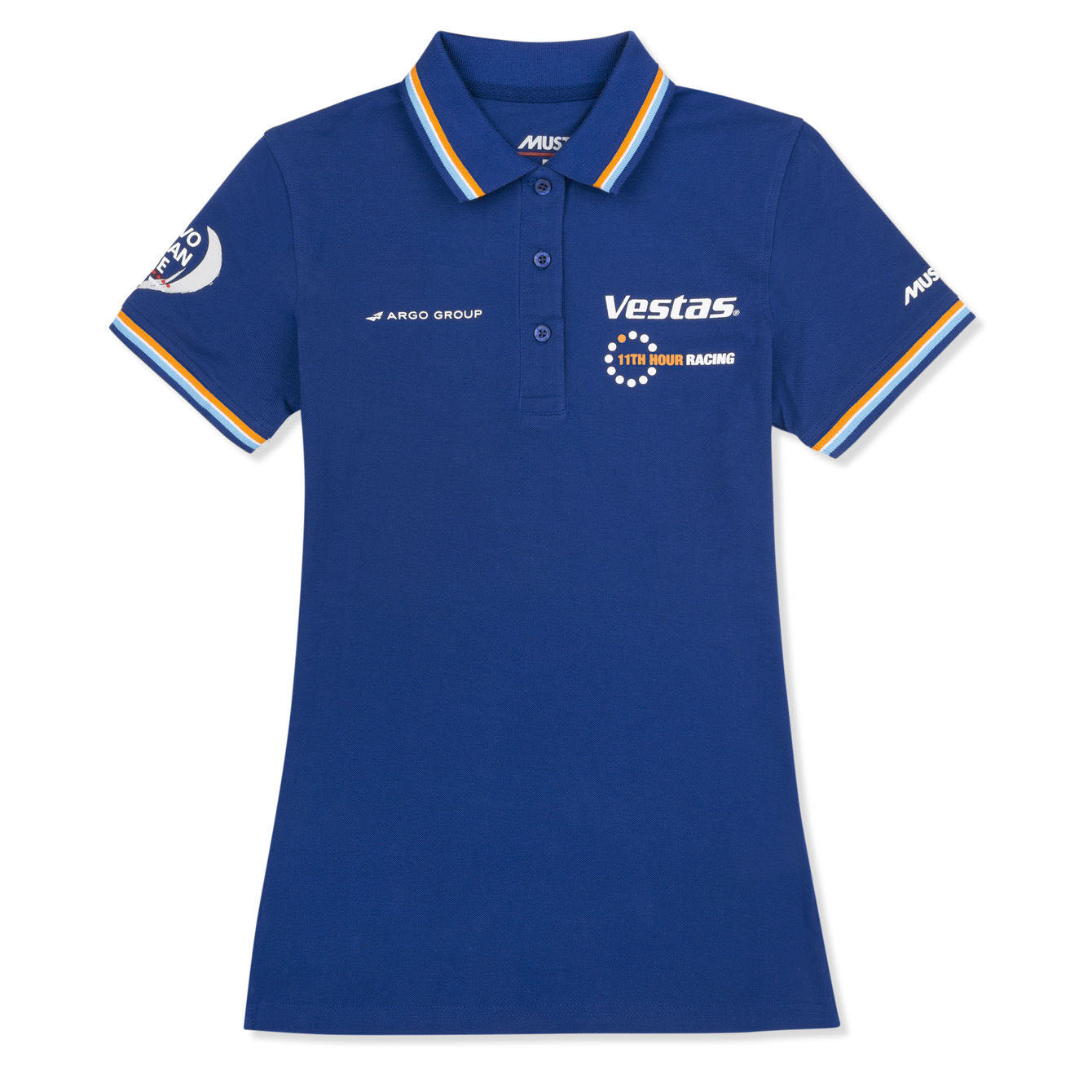 Musto Women's Vestas 11th Hour Polo Blue Blue
