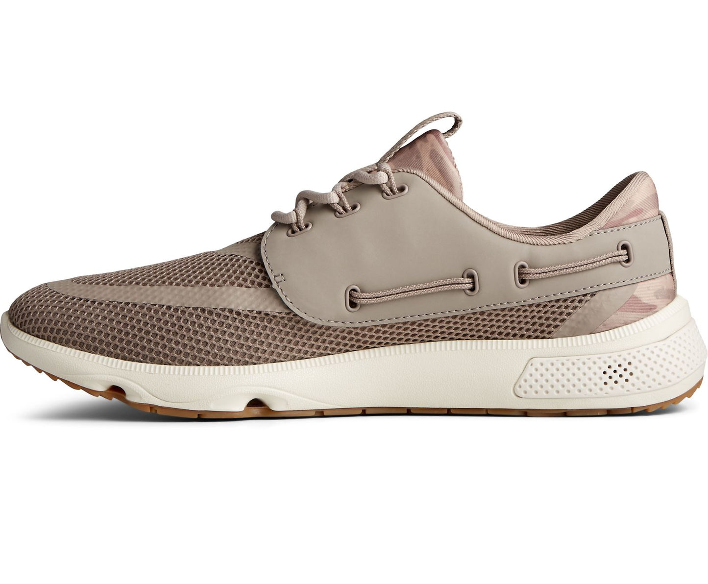 Sperry Men's 7 Seas 3-Eye Sneaker Taupe