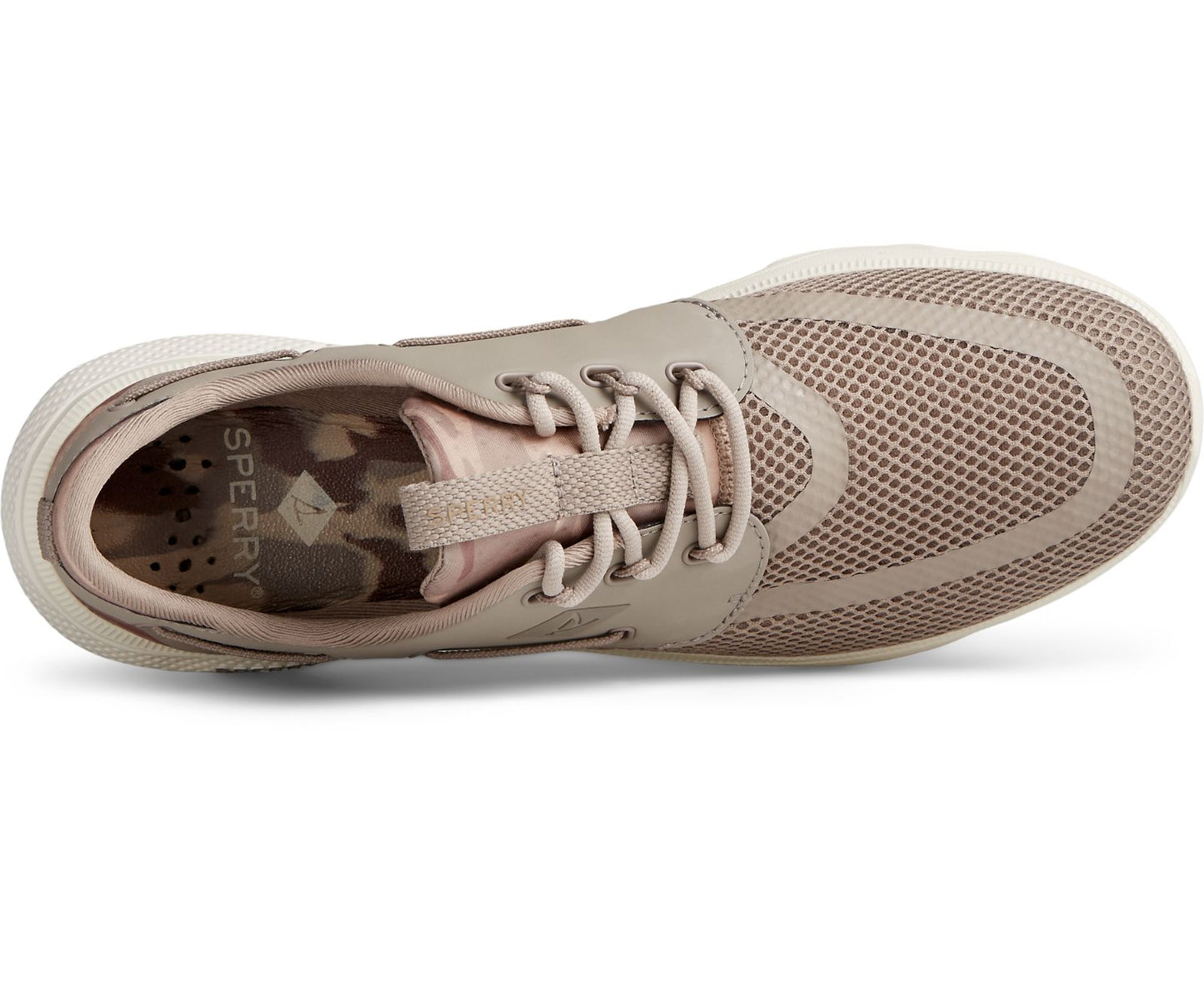 Sperry Men's 7 Seas 3-Eye Sneaker Taupe