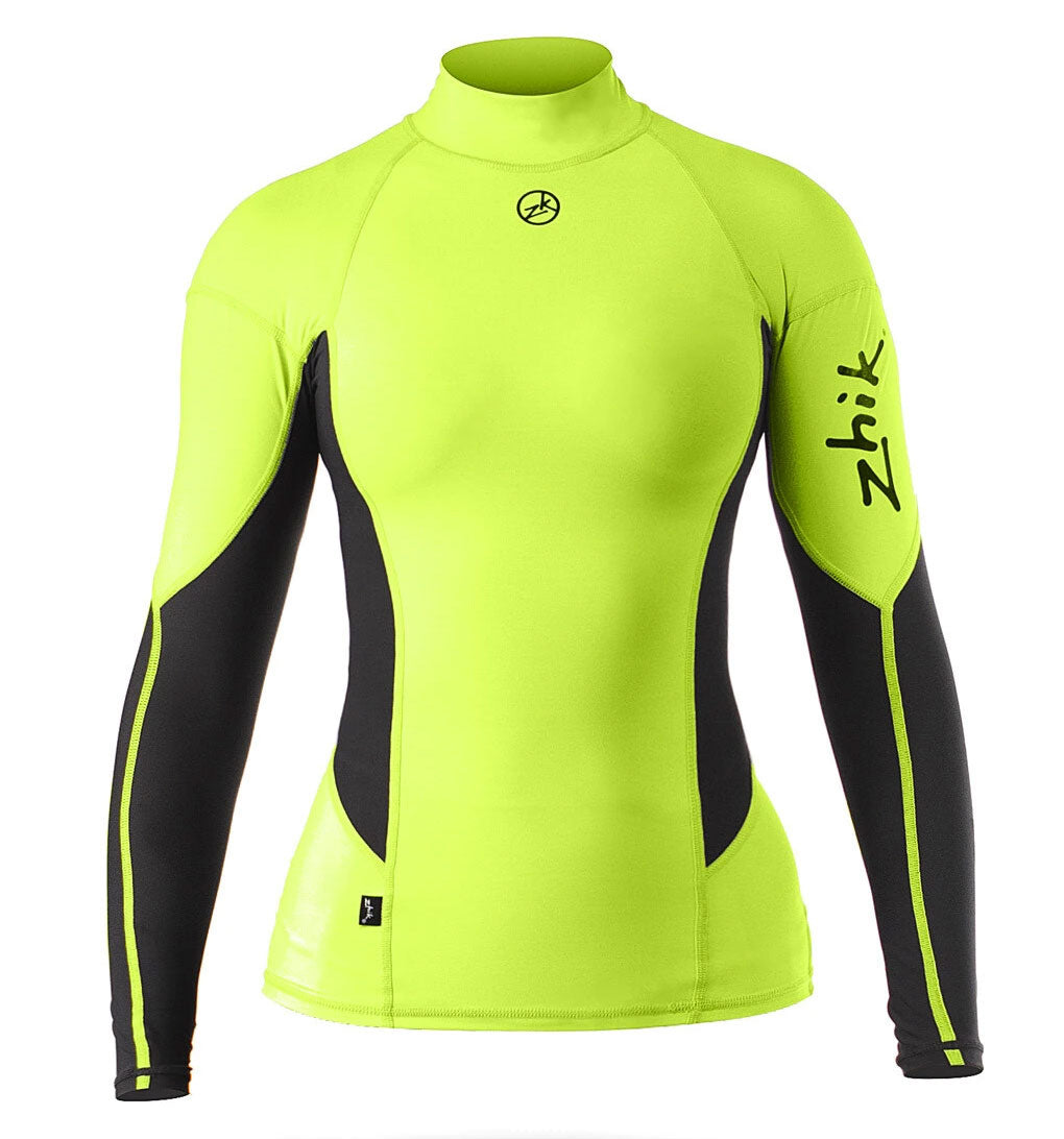 Zhik Women's L/S Spandex Top Yellow