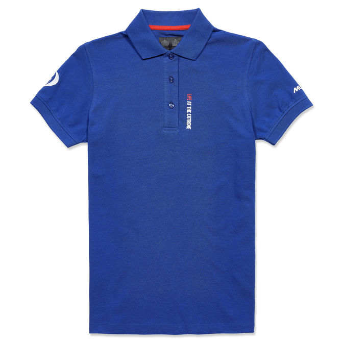 Musto Women's Volvo Ocean Race Lisbon Polo Blue Blue