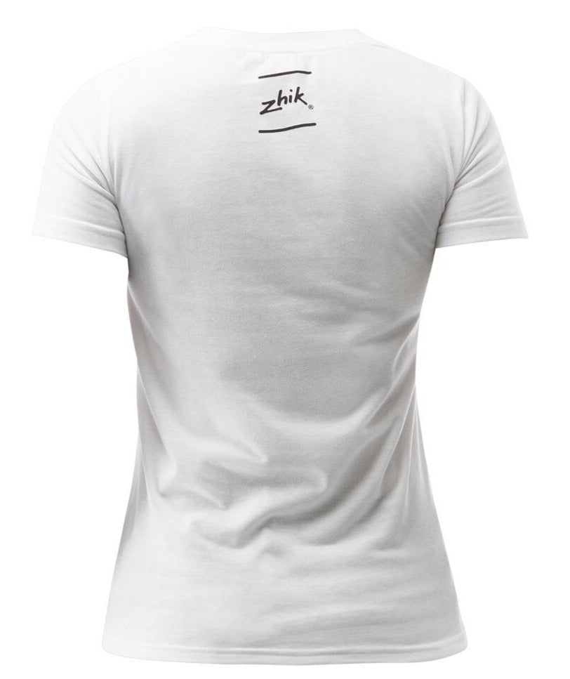 Zhik Women's Classic Zhik Logo Poly Cotton Tee