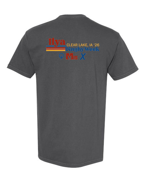ILYA Dinghy Week Men's Classic Cotton T-Shirt Washed Black