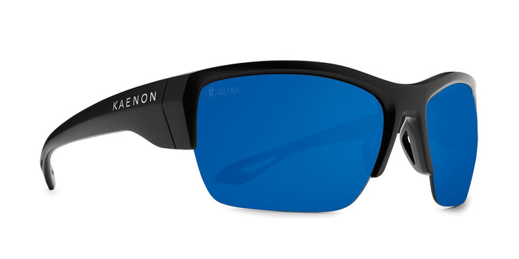 Kaenon Arcata SR Matte Black Gun Ultra Matte Black - Blue