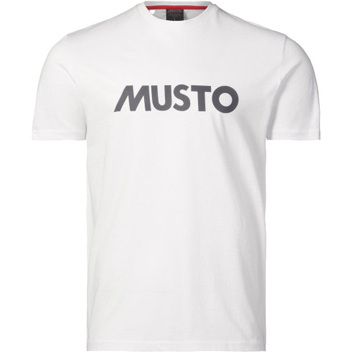 Musto Men's Logo Tee L White