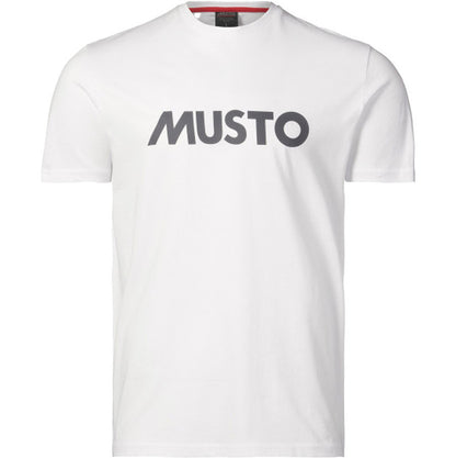 Musto Men's Logo Tee L White