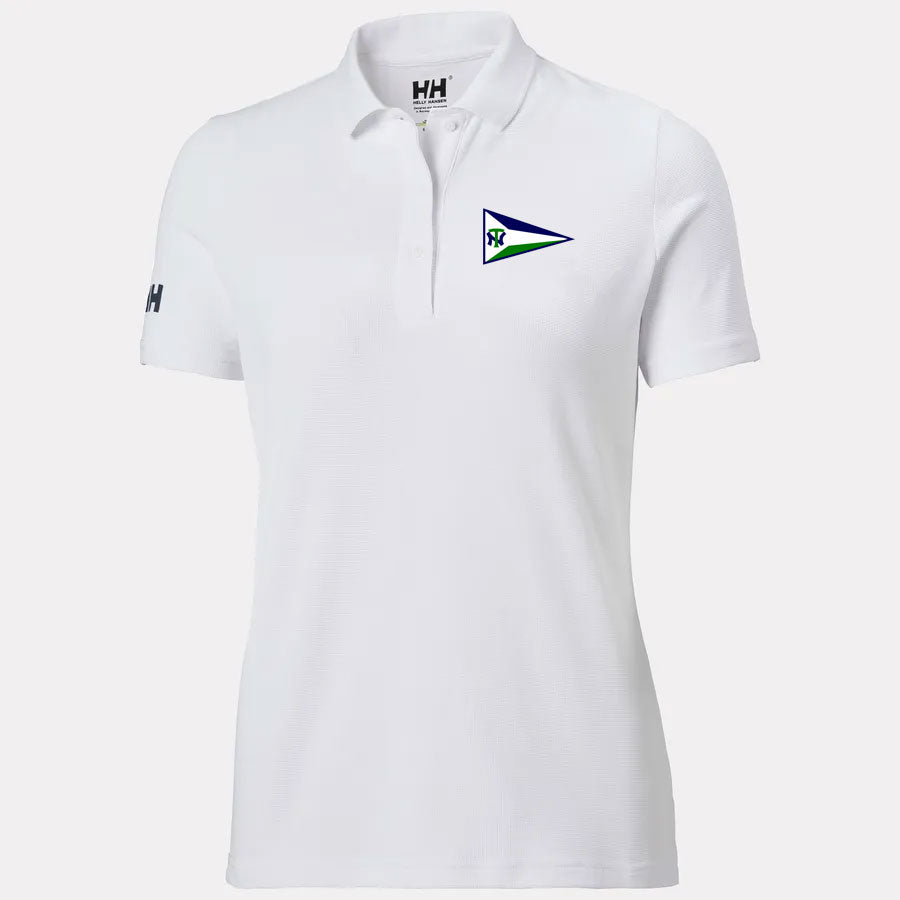 Helly Hansen New Trier Women's Crew Technical Polo White