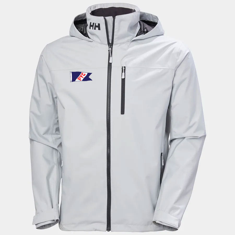 Helly Hansen Pewaukee Yacht Club Men's Crew Hooded Jacket Gray