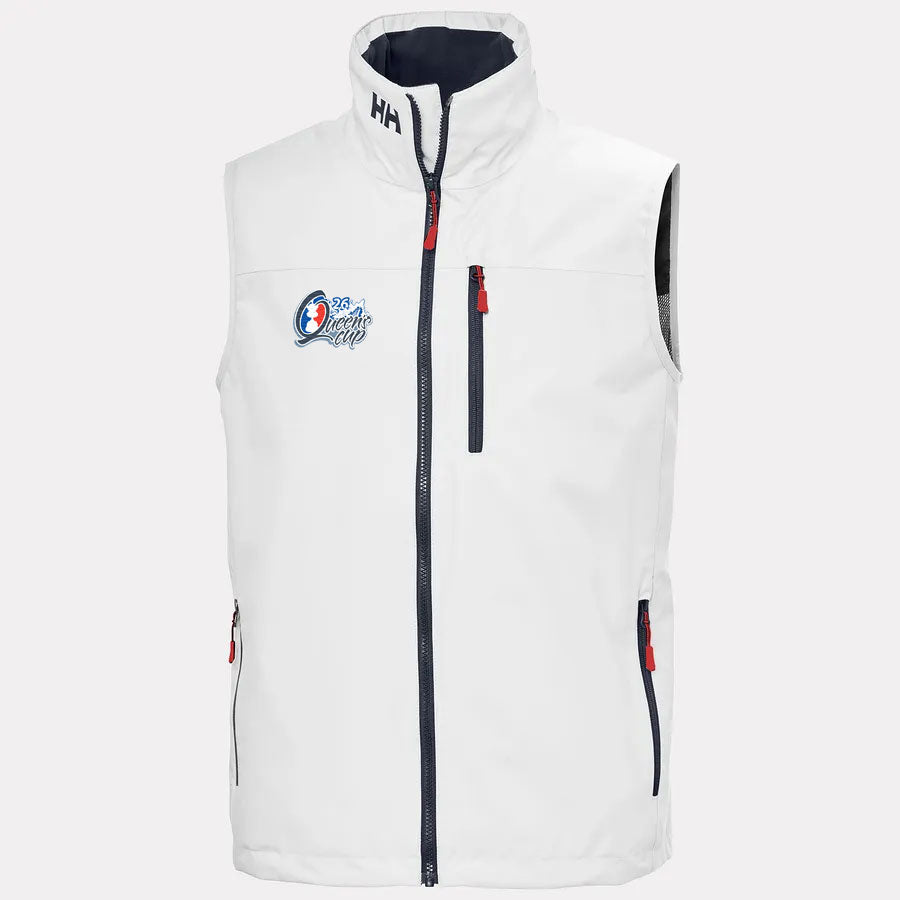 Queen's Cup® Helly Hansen Men's Crew Vest 2.0 White