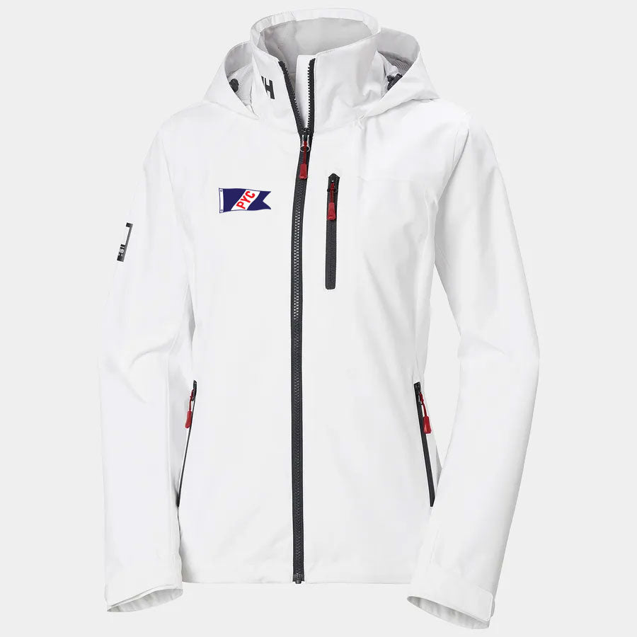 Helly Hansen Pewaukee Yacht Club Women's Crew Hooded Jacket White