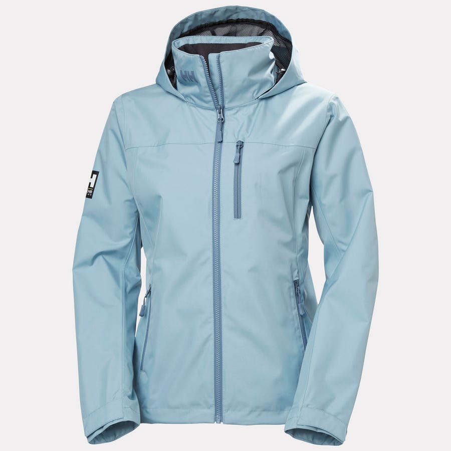 Helly Hansen Women's Crew Hooded Jacket 2.0 Blue