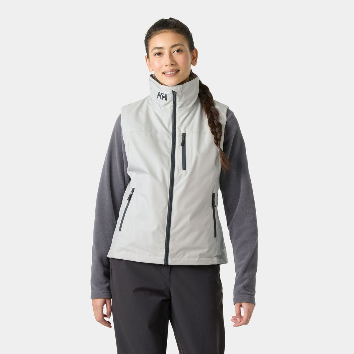 Helly Hansen Women's Crew Pile Vest Grey
