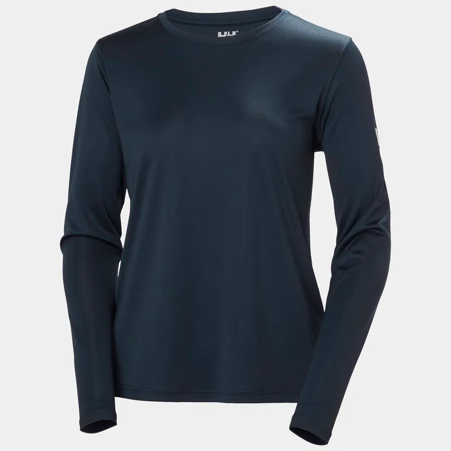 Helly Hansen Women's HH Tech Crew LS 2.0 Navy