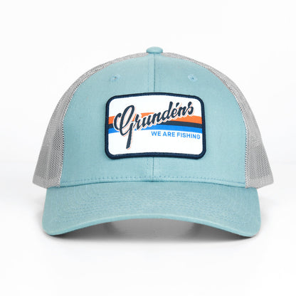 Grundens Low Pro Script Trucker Hat