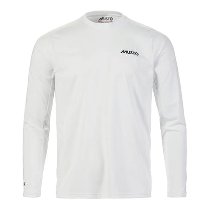 Musto Men's LPX Cooling UV Long Sleeve Shirt White