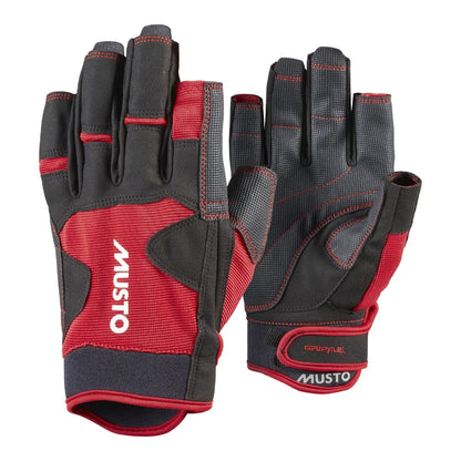 Musto Performance Short Singer Glove 2.0 Red