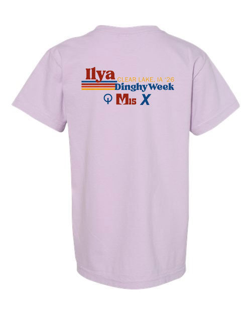 ILYA Dinghy Week Youth Classic Cotton T-Shirt Purple
