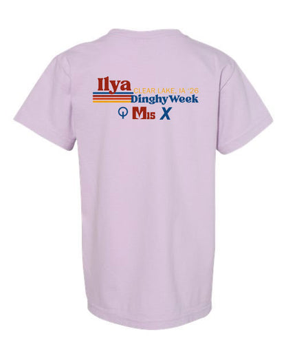 ILYA Dinghy Week Youth Classic Cotton T-Shirt Purple