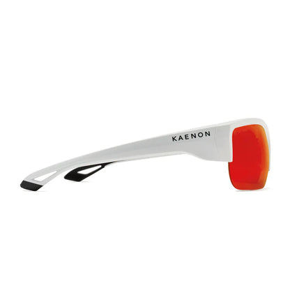 Kaenon Arcata SR-JT2 Matte White - Gun Ultra Red