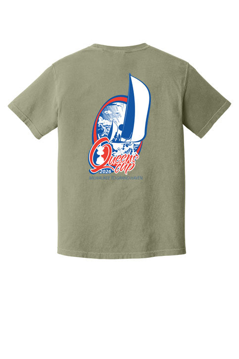 Queen's Cup® Men's Cotton T-Shirt Green