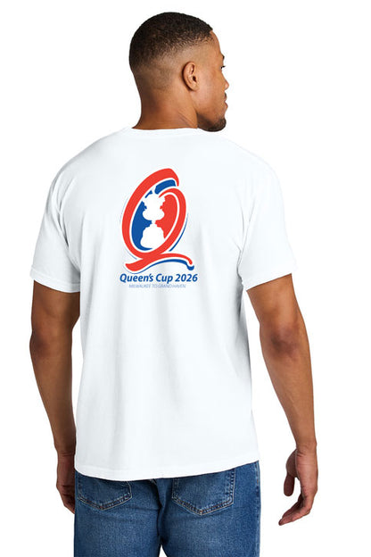Queen's Cup® Men's Cotton T-Shirt White
