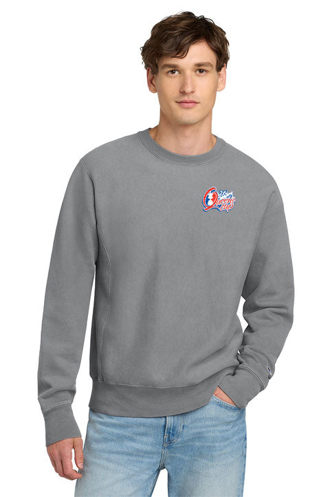 Queen's Cup® Champion Crewneck Sweatshirt Gray